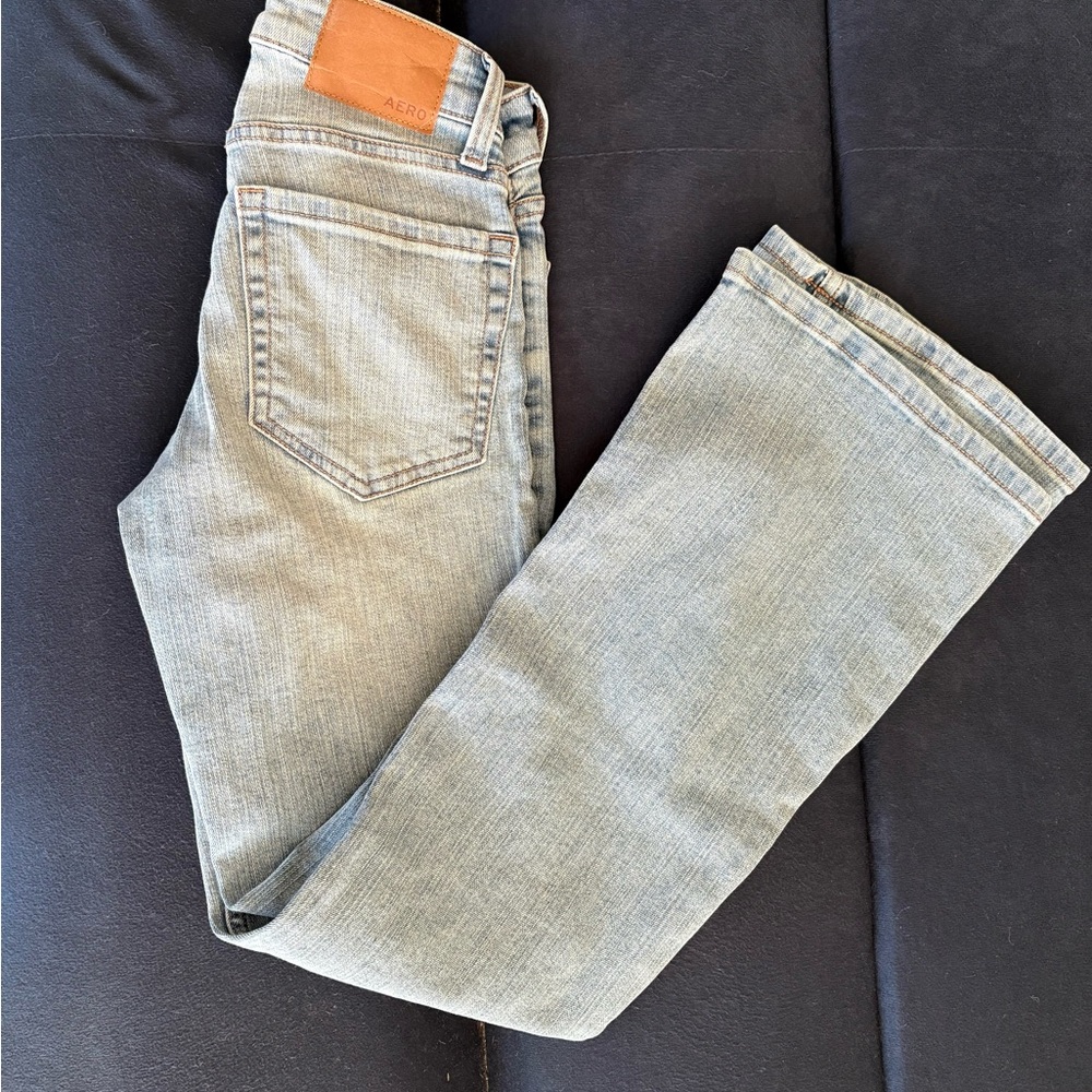 Girls Light Blue Jeans Aeropostale